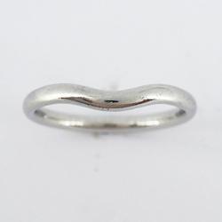 Tiffany ring curved band Pt950 platinum men's