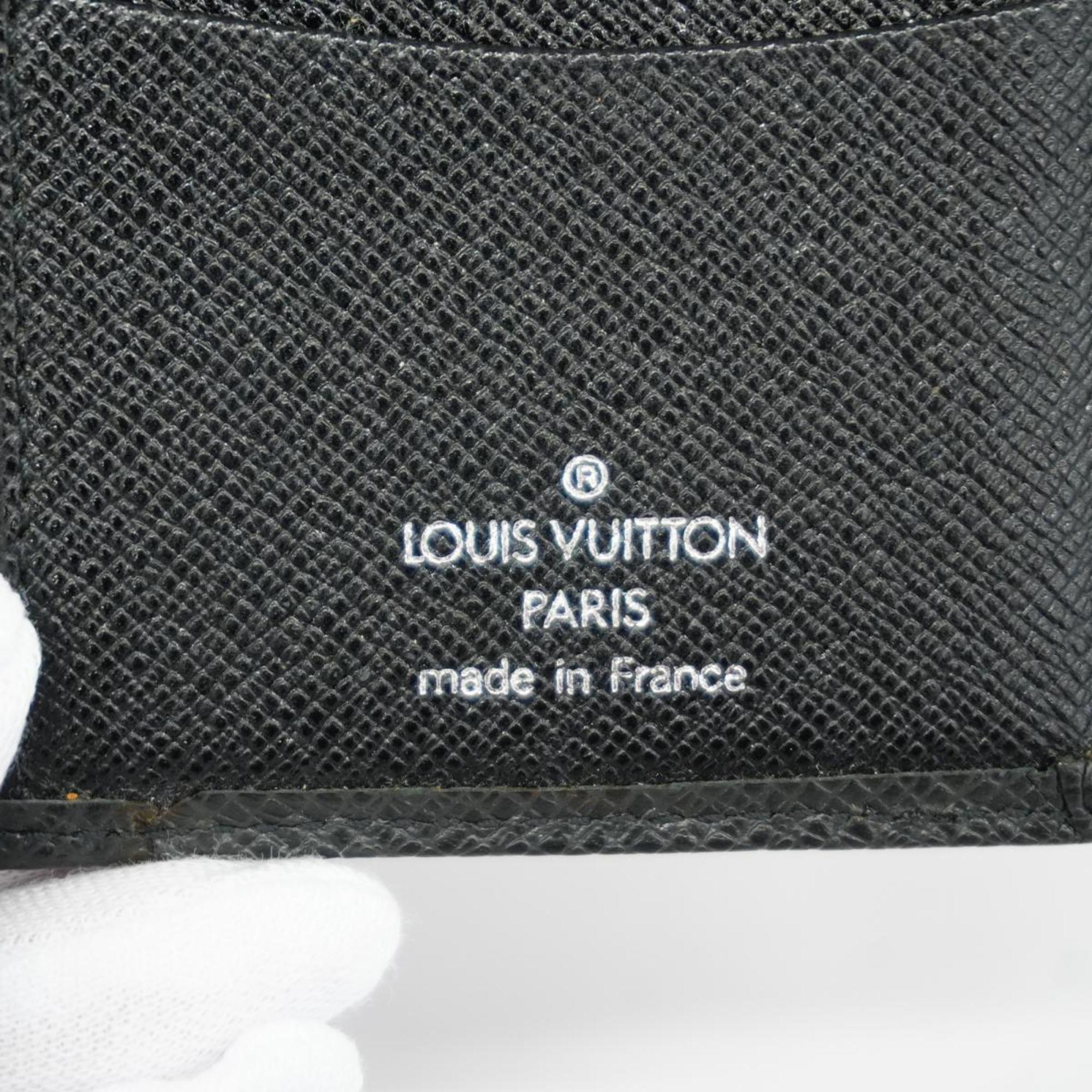 Louis Vuitton Business Card Holder/Card Case Taiga Organizer de Poche M30512 Ardoise Men's