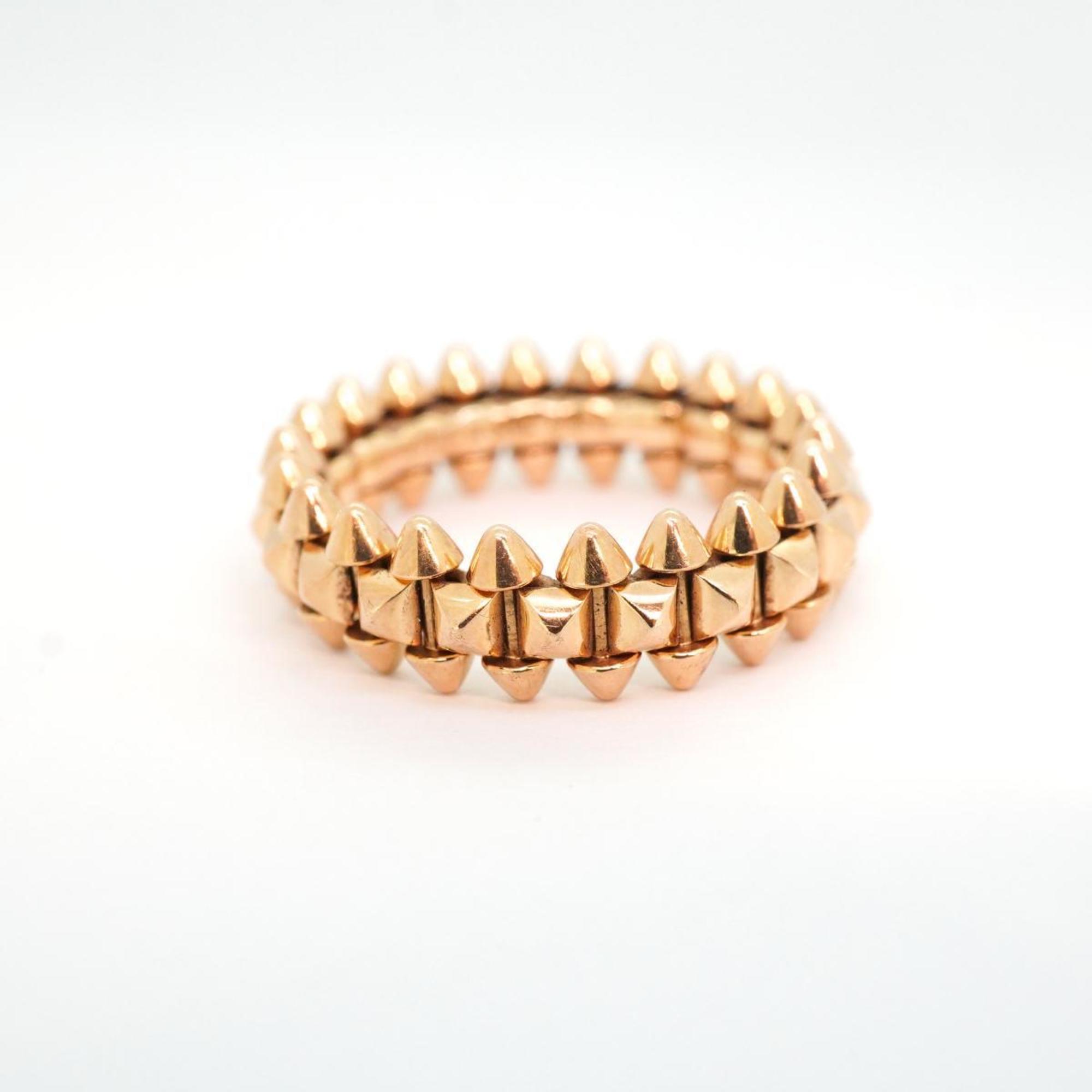 Cartier Ring Crush K18PG Pink Gold Men's Women's