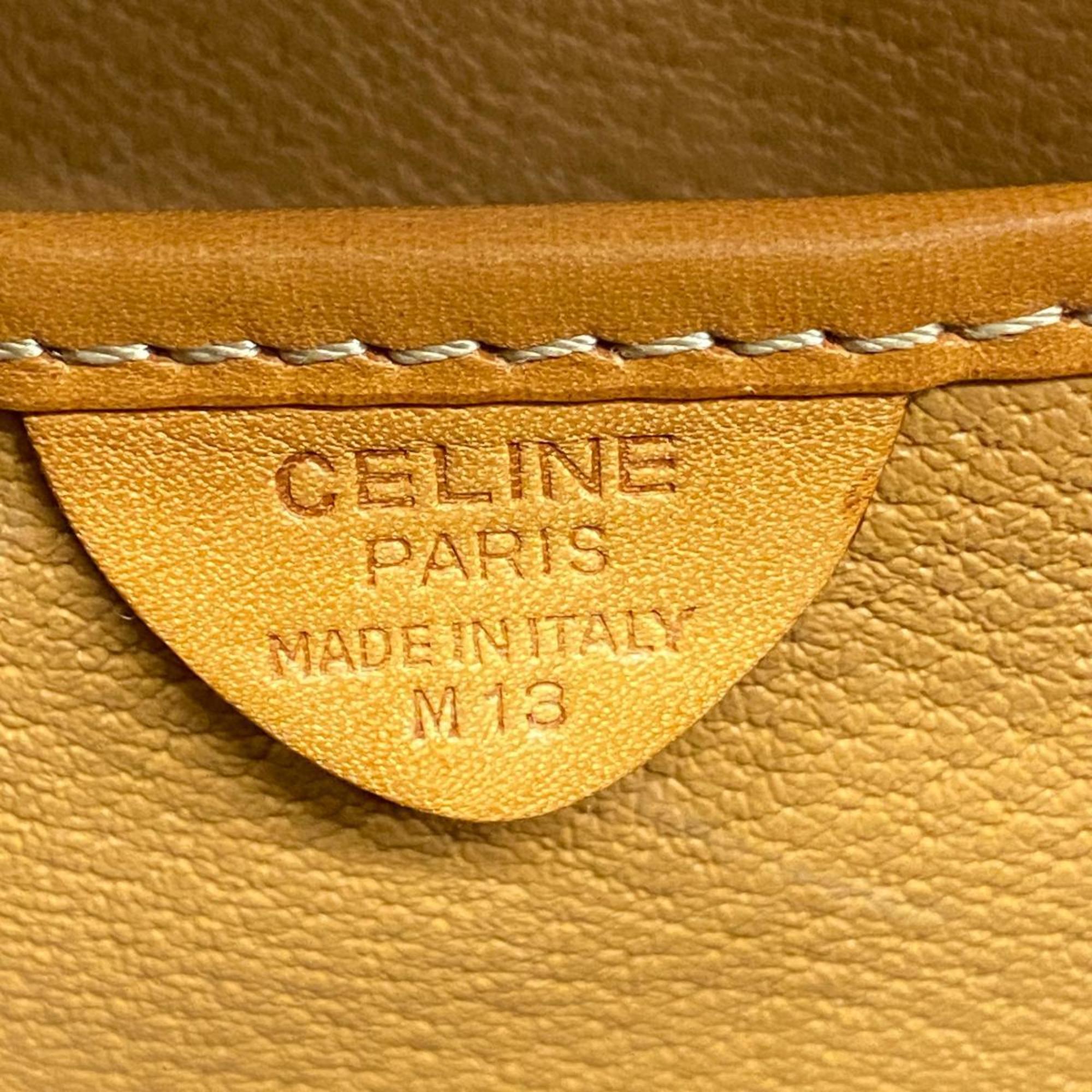 Celine handbag macadam brown ladies