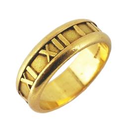 Tiffany Ring Atlas K18YG Yellow Gold Men's