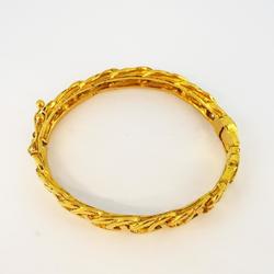 Chanel Bracelet Coco Mark GP Plated Gold 95A Women's