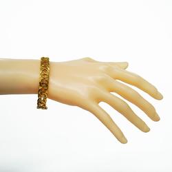 Chanel Bracelet Coco Mark GP Plated Gold 95A Women's