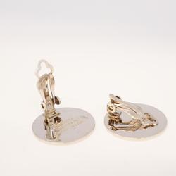 Hermes earrings, serie, metal, silver, women's