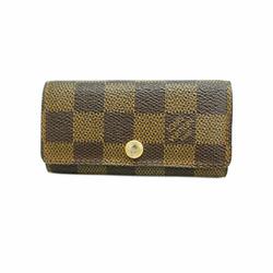 Louis Vuitton Key Case Damier Multicle 4 N60385 Ebene Men's Women's