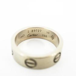 Cartier Ring Love K18WG White Gold Ladies