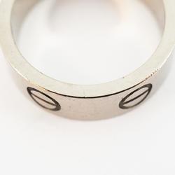 Cartier Ring Love K18WG White Gold Ladies