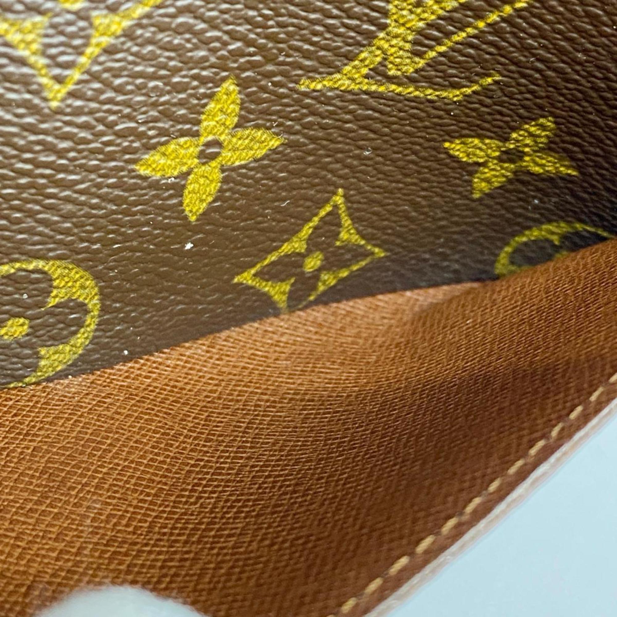 Louis Vuitton Long Wallet Monogram Porte Yen 3 Carte Credit M61818 Brown Men's Women's