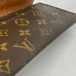 Louis Vuitton Long Wallet Monogram Porte Yen 3 Carte Credit M61818 Brown Men's Women's