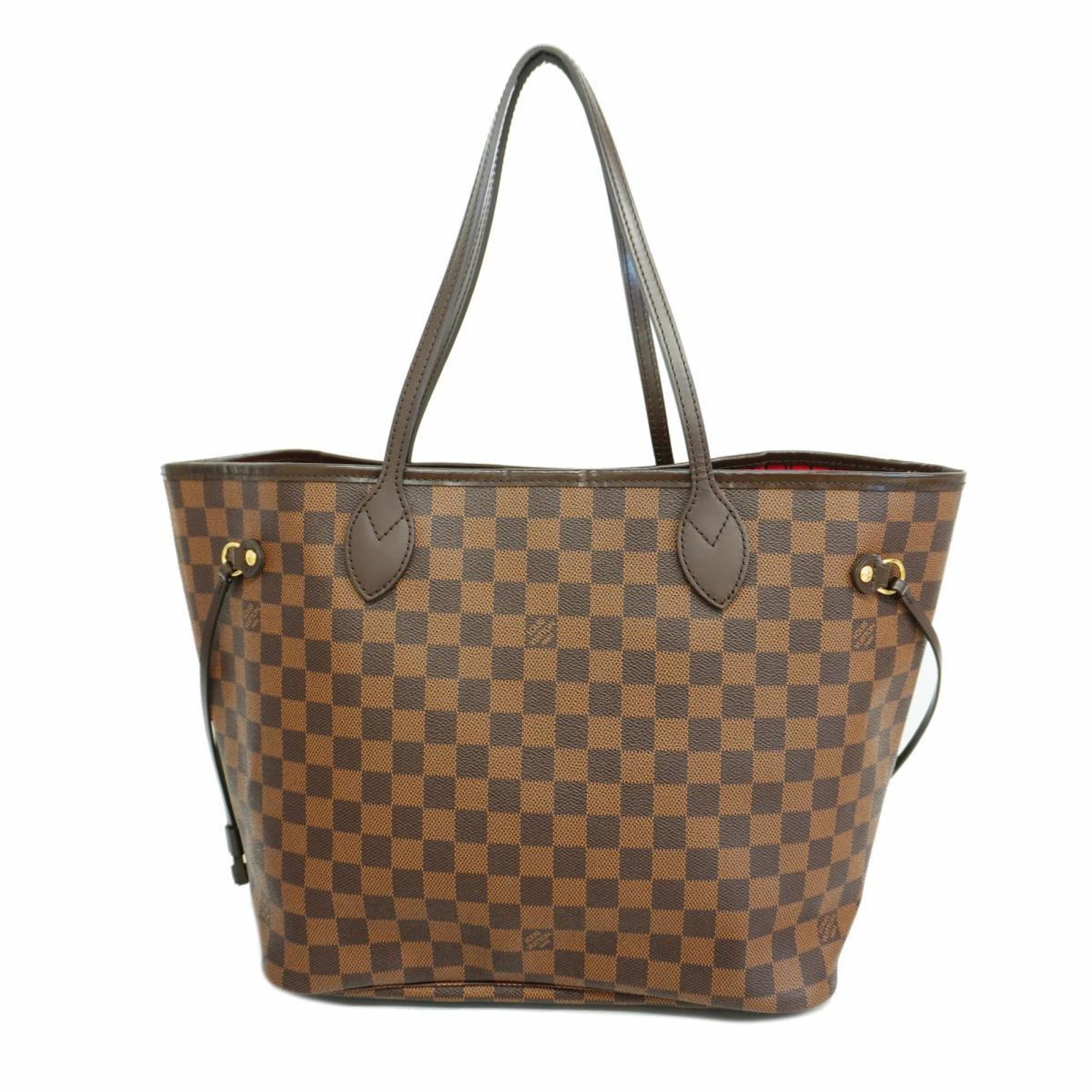 Louis Vuitton Tote Bag Damier Neverfull MM N40599 Ebene Women's