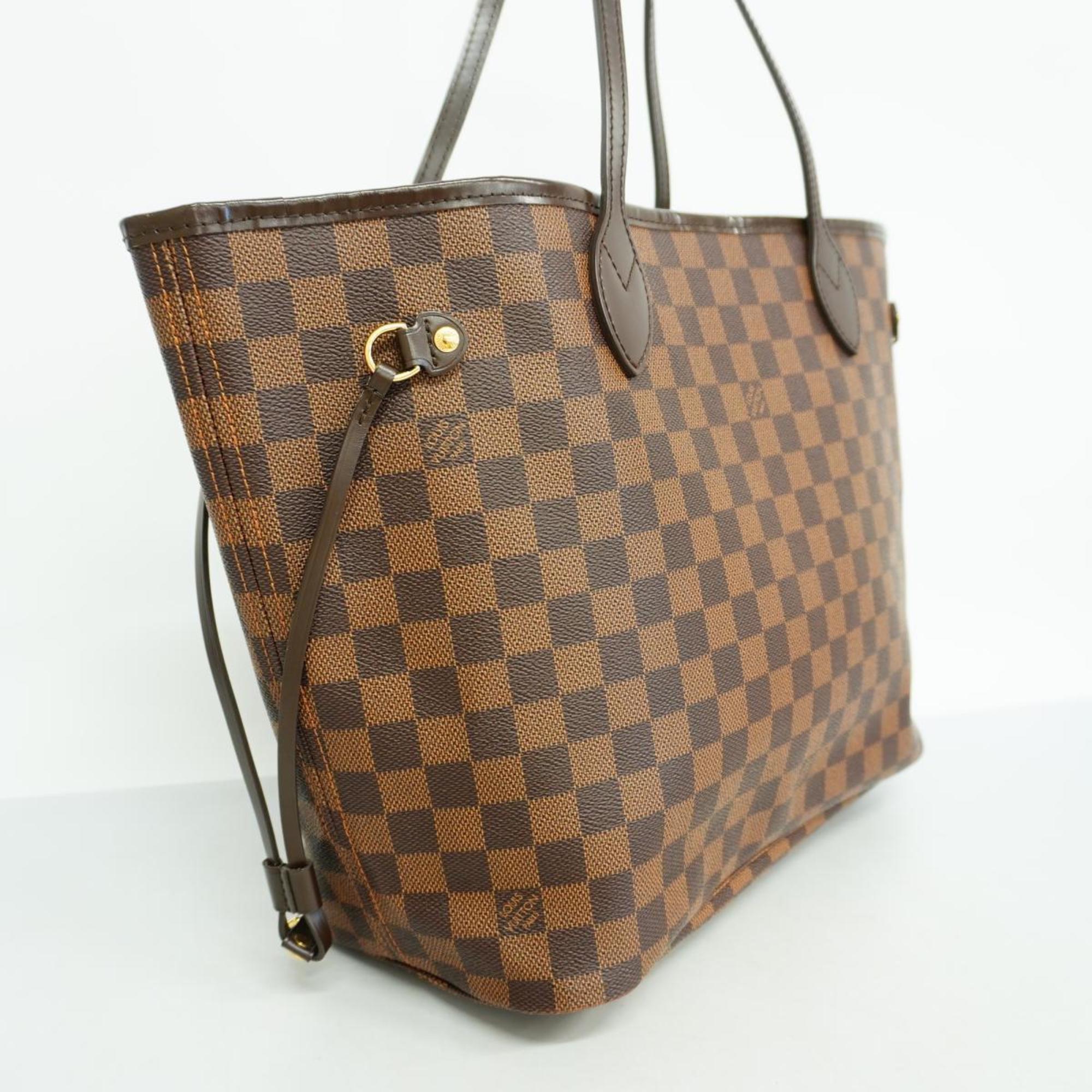 Louis Vuitton Tote Bag Damier Neverfull MM N40599 Ebene Women's