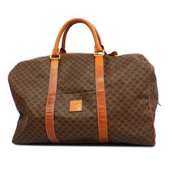 Celine Boston Bag Macadam Brown Men's Women's