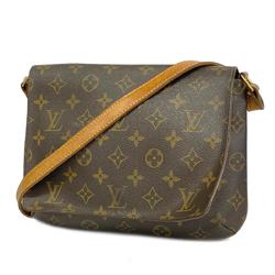 Louis Vuitton Shoulder Bag Monogram Musette Tango Short Strap M51257 Brown Women's