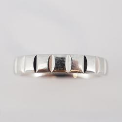 Chanel Ring Chocolate Bar Pt950 Platinum Women's