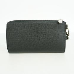 Louis Vuitton Long Wallet Taiga Zippy Dragonne M69409 Noir Men's