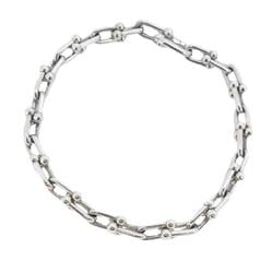 Tiffany Bracelet Small Hardware Link 925 Silver Women's