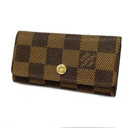 Louis Vuitton Key Case Damier Multicle 4 N62631 Ebene Men's Women's