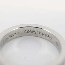 Cartier Ring Engraved Pt950 Platinum Ladies