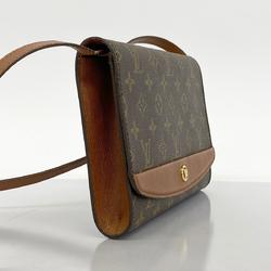 Louis Vuitton Shoulder Bag Monogram Bordeaux 24 M51798 Brown Women's