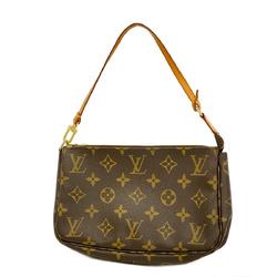 Louis Vuitton Pouch Monogram Pochette Accessoires M51980 Brown Women's