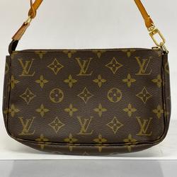 Louis Vuitton Pouch Monogram Pochette Accessoires M51980 Brown Women's