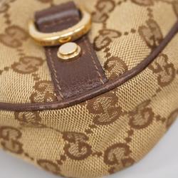 Gucci Handbag GG Canvas Abby 130738 Brown Women's