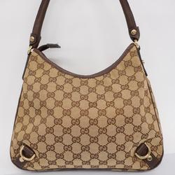 Gucci Handbag GG Canvas Abby 130738 Brown Women's