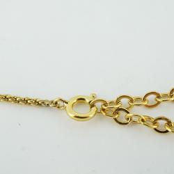 Christian Dior Necklace CD GP Plated Gold Women's