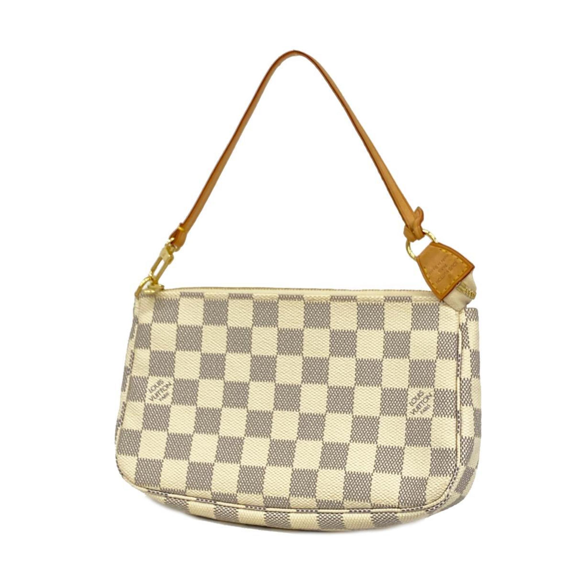 Louis Vuitton Pouch Damier Azur Pochette Accessoires N41207 White Women's