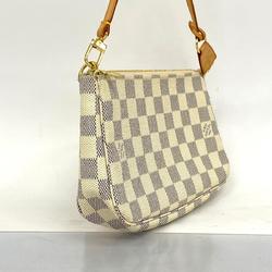 Louis Vuitton Pouch Damier Azur Pochette Accessoires N41207 White Women's