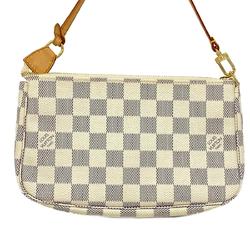 Louis Vuitton Pouch Damier Azur Pochette Accessoires N41207 White Women's