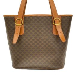 Celine Tote Bag Macadam Brown Women's