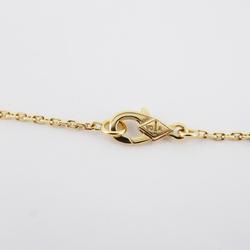 Van Cleef & Arpels Necklace Alhambra Onyx K18YG Yellow Gold Black Women's