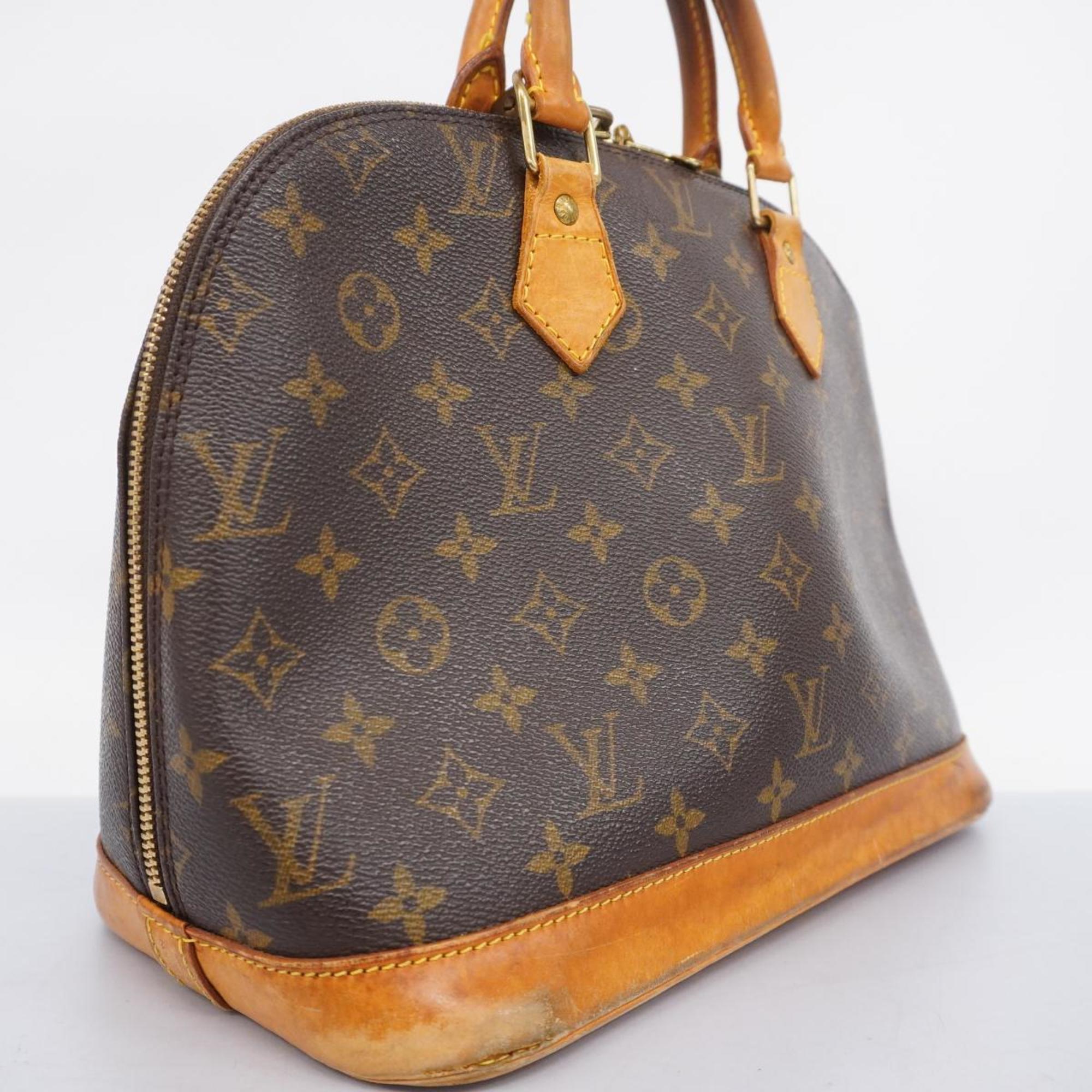 Louis Vuitton handbag Monogram Alma M51130 Brown ladies