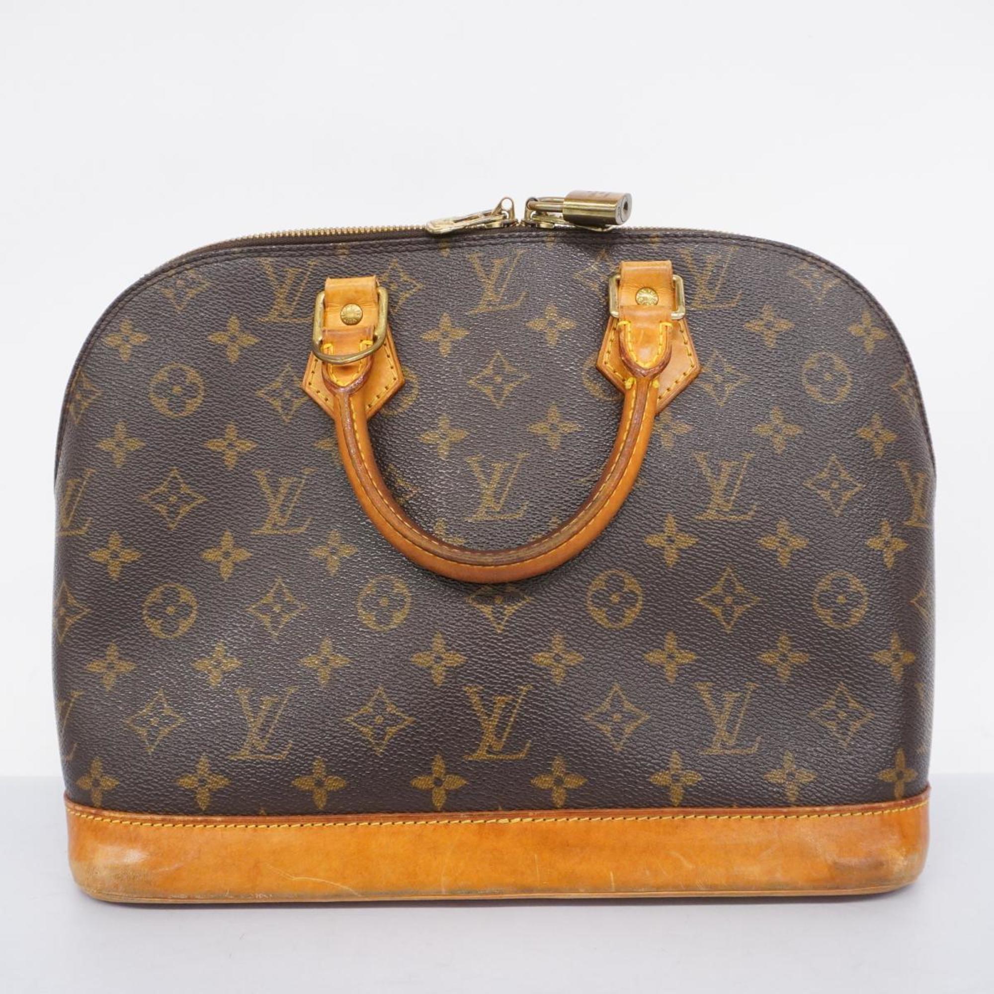 Louis Vuitton handbag Monogram Alma M51130 Brown ladies