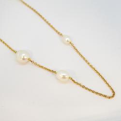 Tiffany Necklace Pearl by the Yard K18PG Pink Gold Women's