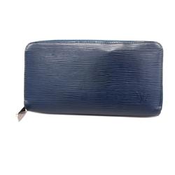 Louis Vuitton Long Wallet Epi Zippy M60307 Indigo Blue Men's Women's