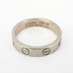 Cartier Ring Love K18WG White Gold Ladies