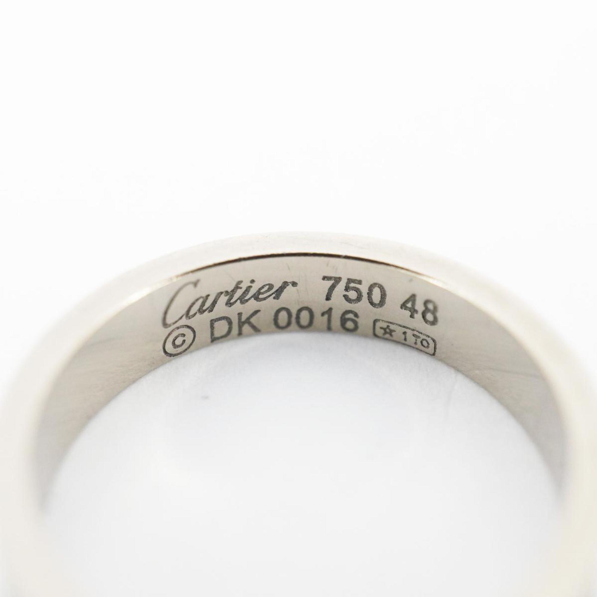 Cartier Ring Love K18WG White Gold Ladies