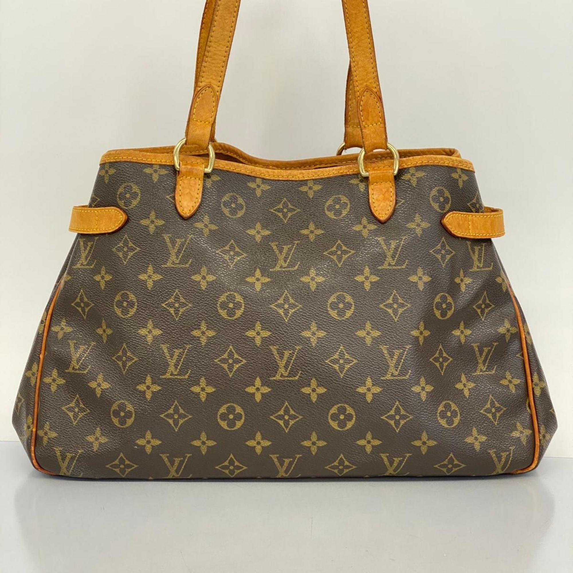 Louis Vuitton Tote Bag Monogram Batignolles Horizontal M51154 Brown Women's