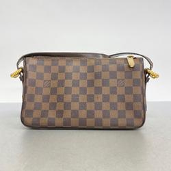 Louis Vuitton Shoulder Bag Damier Ravello GM N60006 Ebene Ladies