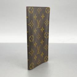 Louis Vuitton Long Wallet Monogram Porte Carte Credit Yen M60825 Brown Men's Women's