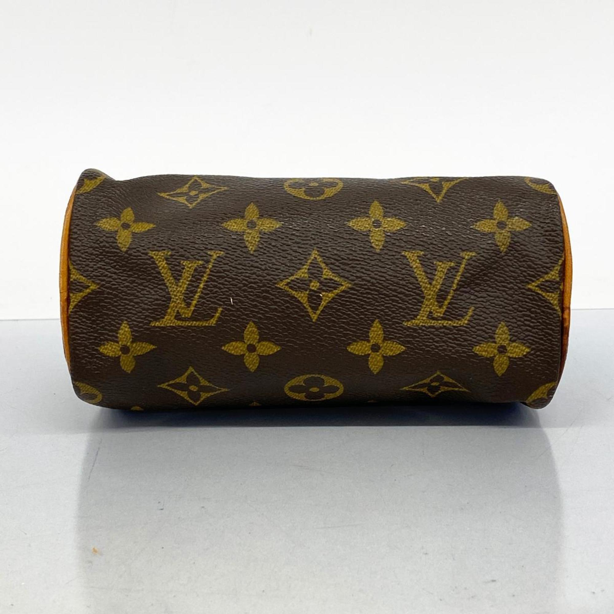 Louis Vuitton Handbag Monogram Speedy M41534 Brown Ladies