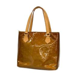 Louis Vuitton Tote Bag Vernis Houston M91122 Bronze Ladies