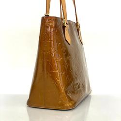 Louis Vuitton Tote Bag Vernis Houston M91122 Bronze Ladies