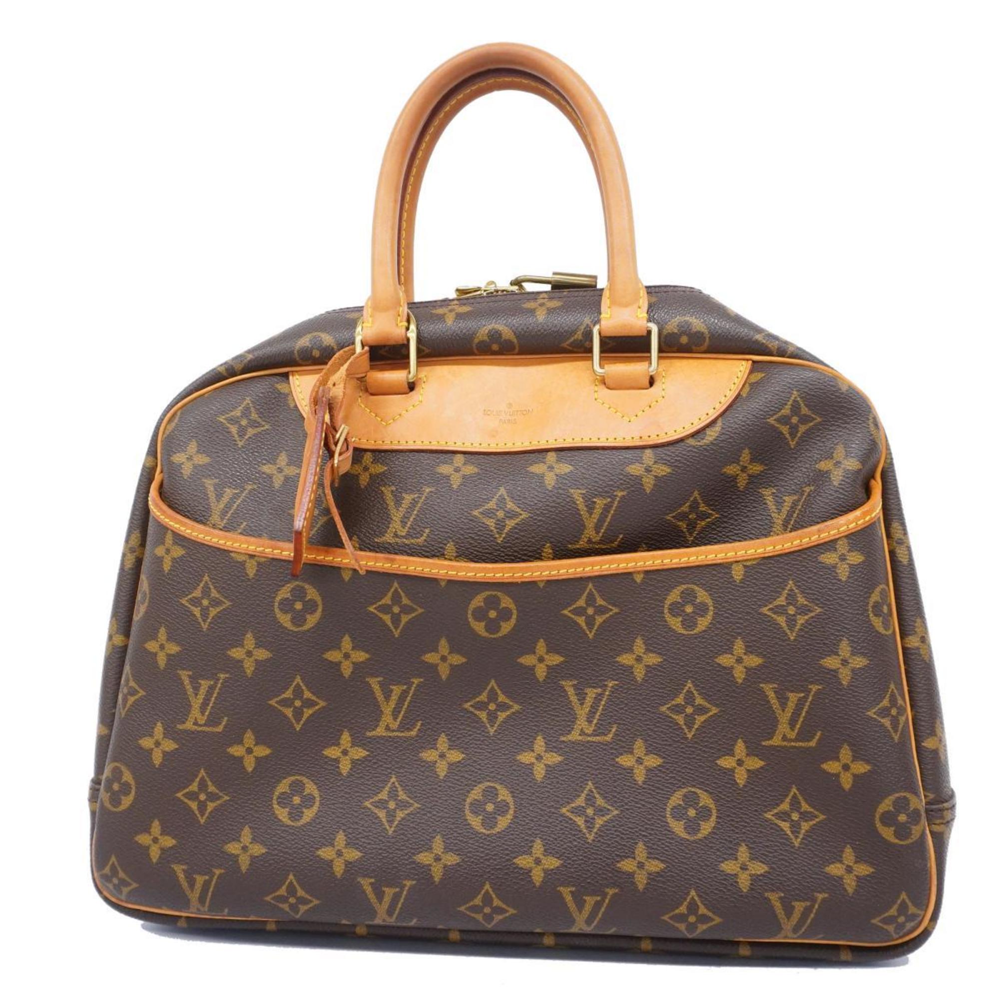 Louis Vuitton Handbag Monogram Deauville M47270 Brown Ladies