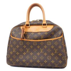 Louis Vuitton Handbag Monogram Deauville M47270 Brown Ladies