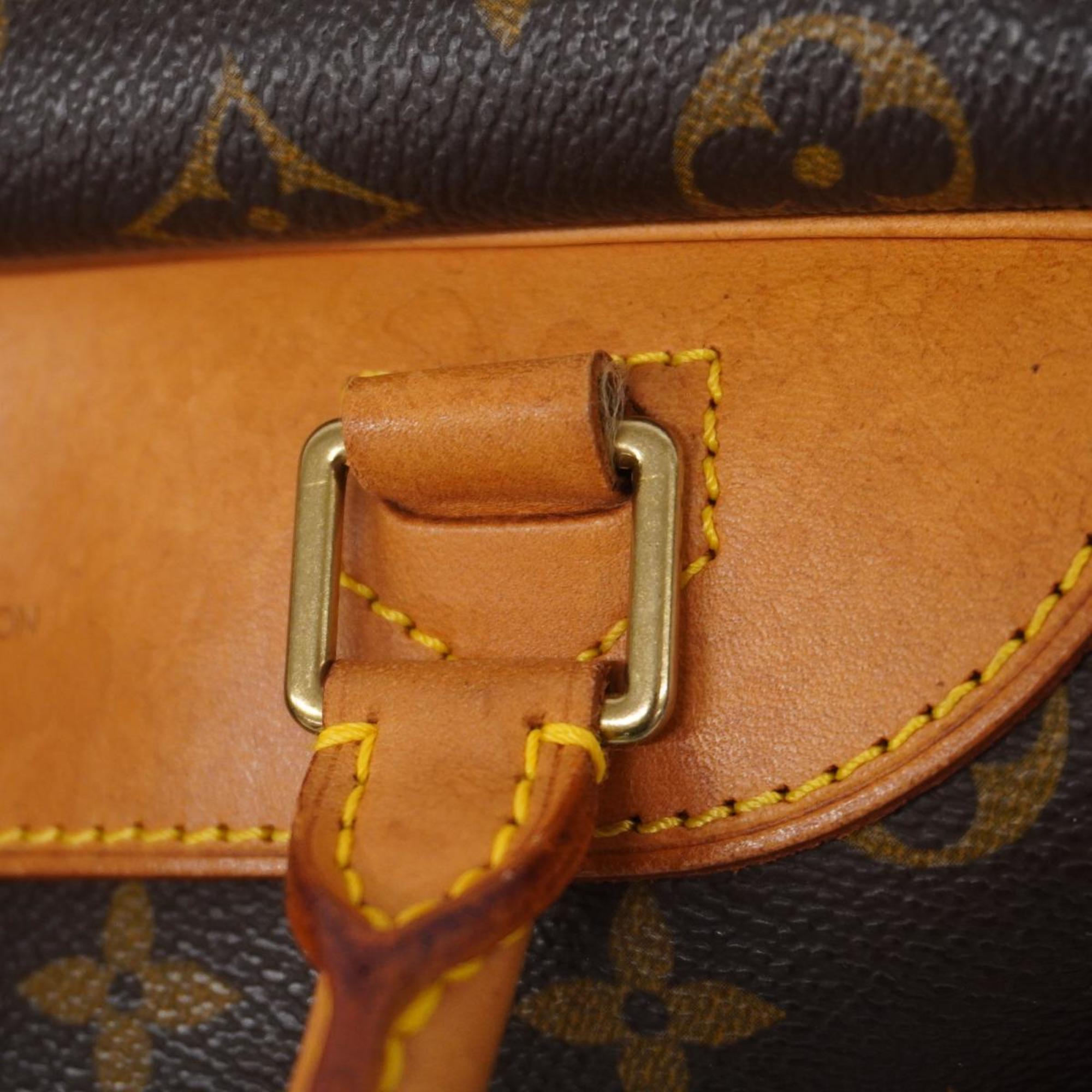 Louis Vuitton Handbag Monogram Deauville M47270 Brown Ladies