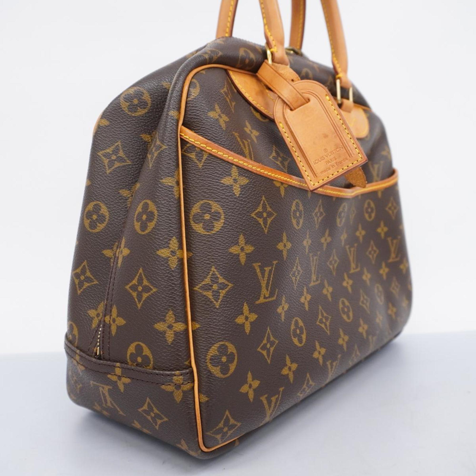 Louis Vuitton Handbag Monogram Deauville M47270 Brown Ladies