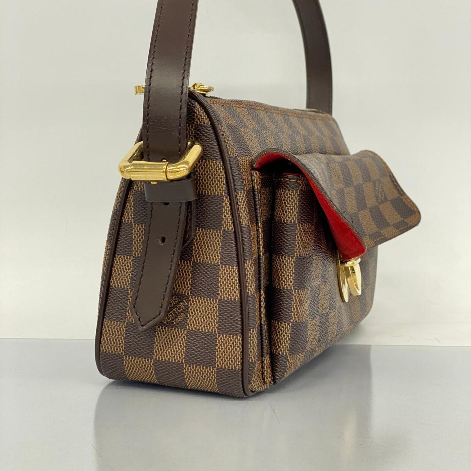 Louis Vuitton Shoulder Bag Damier Ravello GM N60006 Ebene Ladies